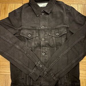 Men's Black Denim Jacket